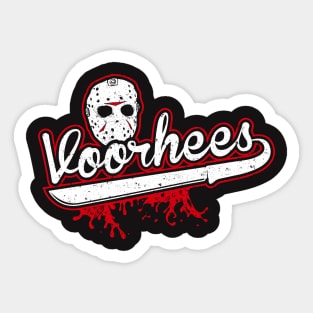 Voorhees Sticker